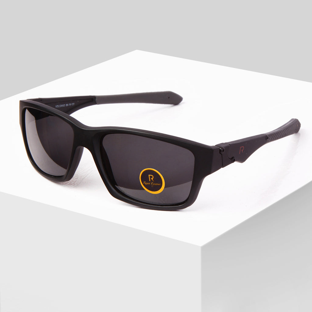 Buy Designer Square blue Polarized Wayfarer Sunglasses For Men-SunglassesMart