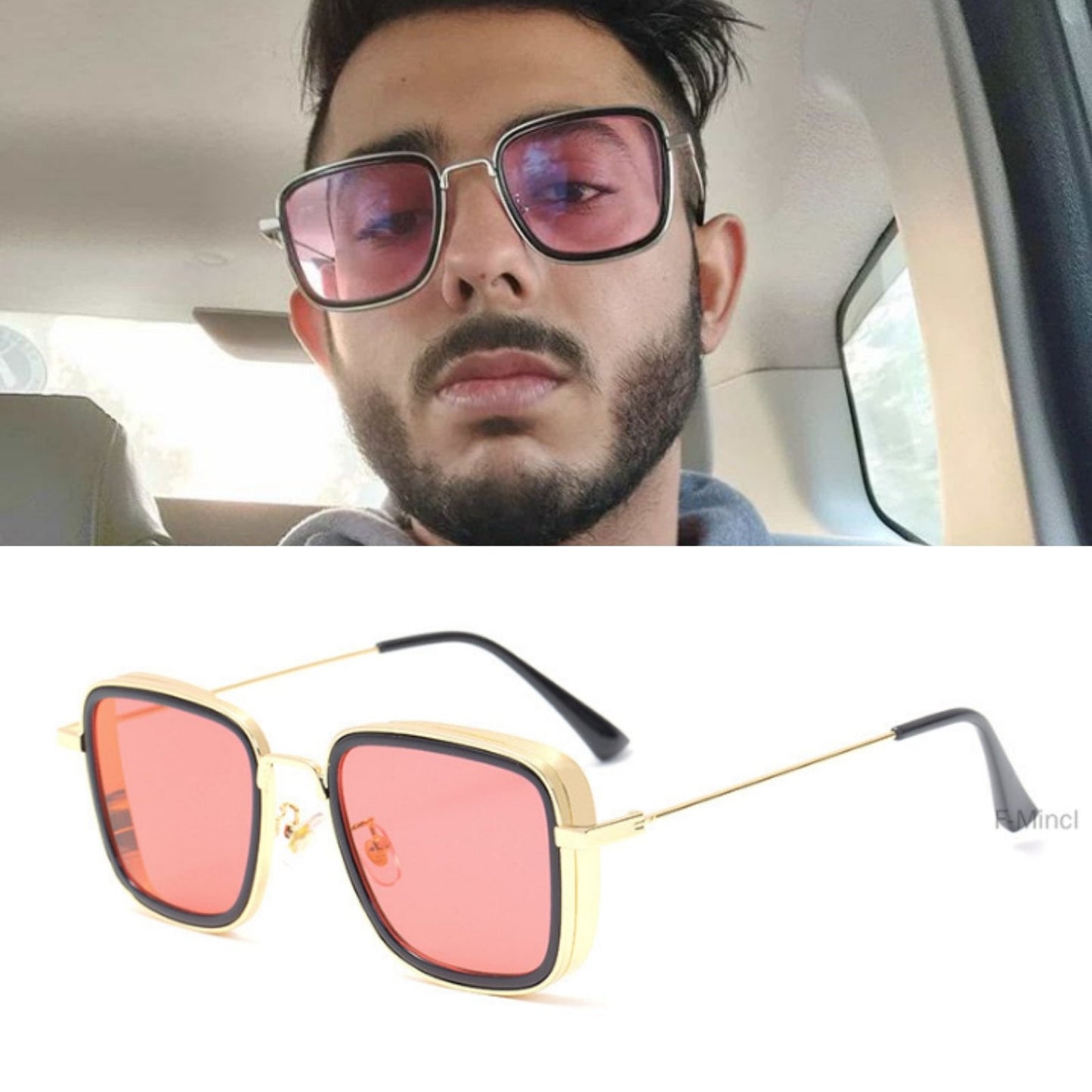 Carryminati Square Style Sunglasses