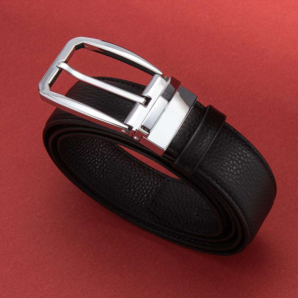 Buy Designer Metal Pin Buckle Belt For Men-Jackmarc.com